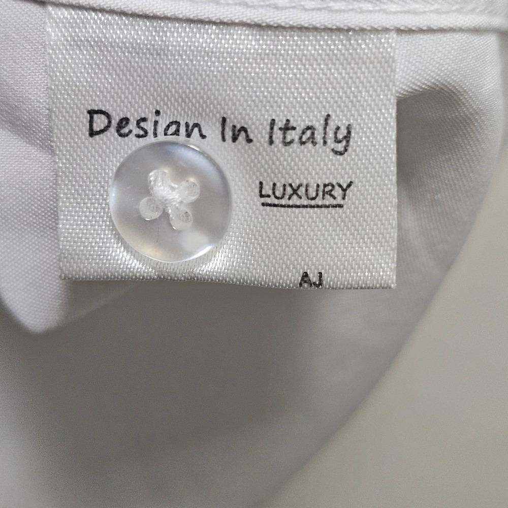 J.VER Womens White Short Sleeve Button Down Shirt Plus Size 2XL Professional - Picture 3 of 7